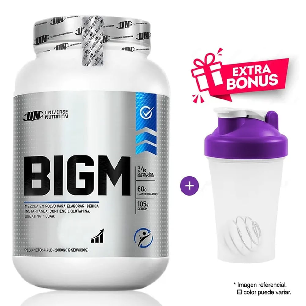 BIGM PROTEINA 2 KG CHOCOLATE + SHAKER