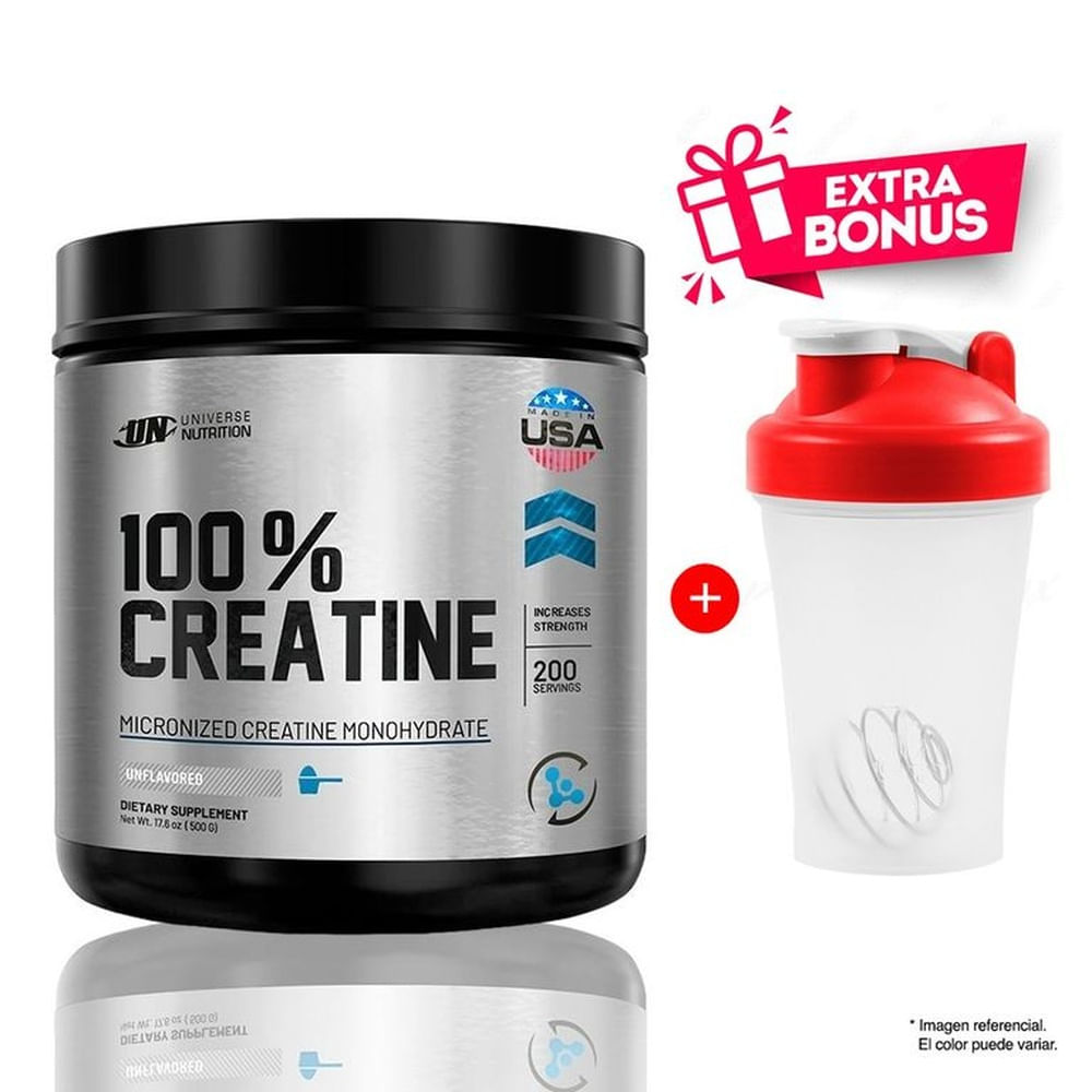 UNIVERSE NUTRITION CREATINA CREATINE 500 G.