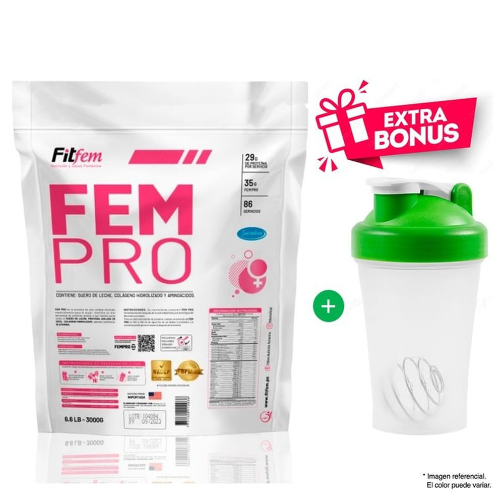 Proteína FEM PRO 3KG FITFEM CHOCOLATE