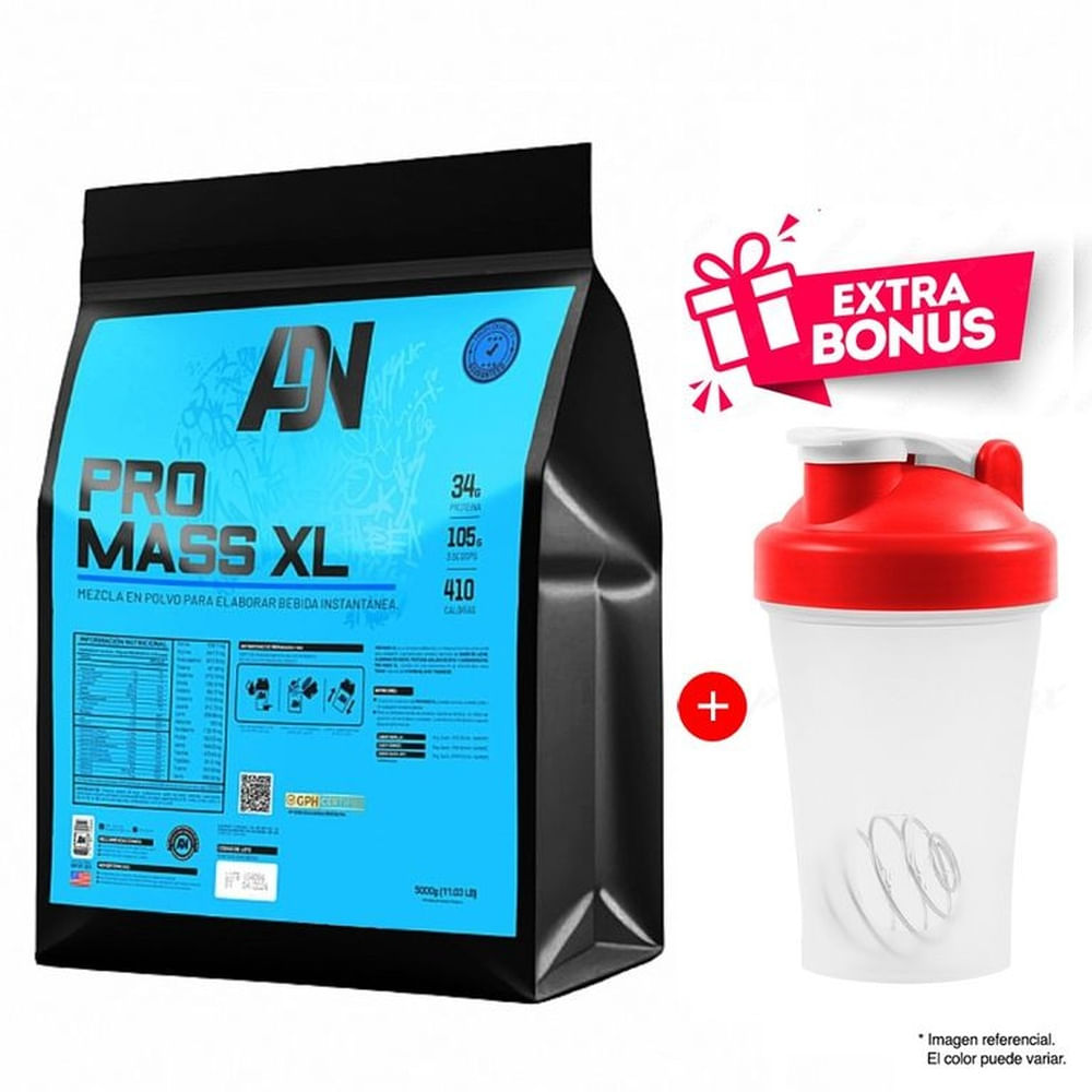 Proteína Pro Mass XL 5KG ADN - Chocolate