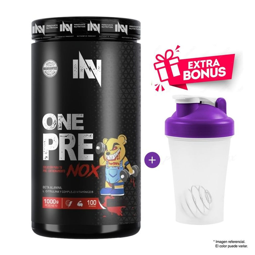 ONE PRE NOX 1000 GR PRE ENTRENO INN MORA
