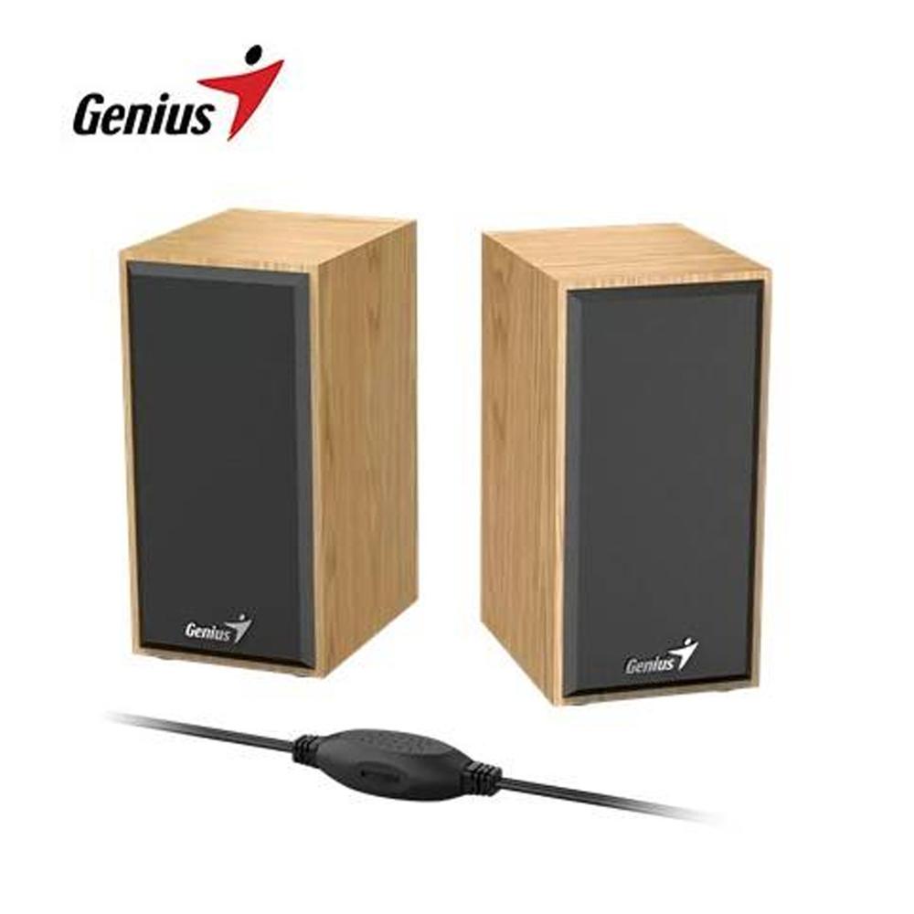 PARLANTE GENIUS SP-HF180 6W USB POWER PINE WOOD