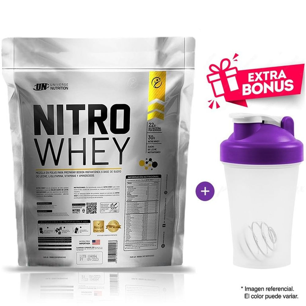 PROTEÍNA NITRO WHEY 5KG UNIVERSE NUTRITION CHOCOLATE