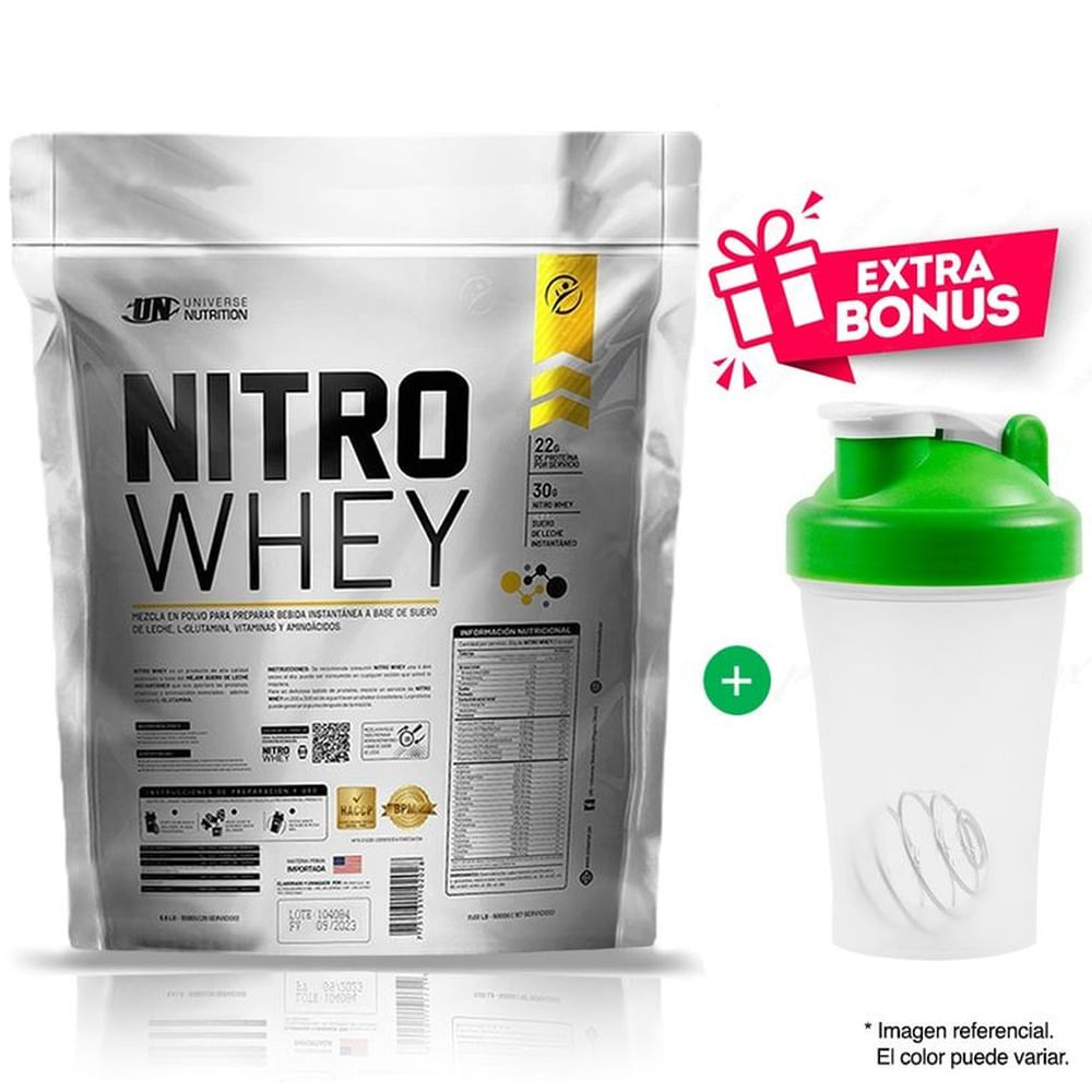 Proteína Universe Nutrition Nitro Whey 5 Kg Chocolate