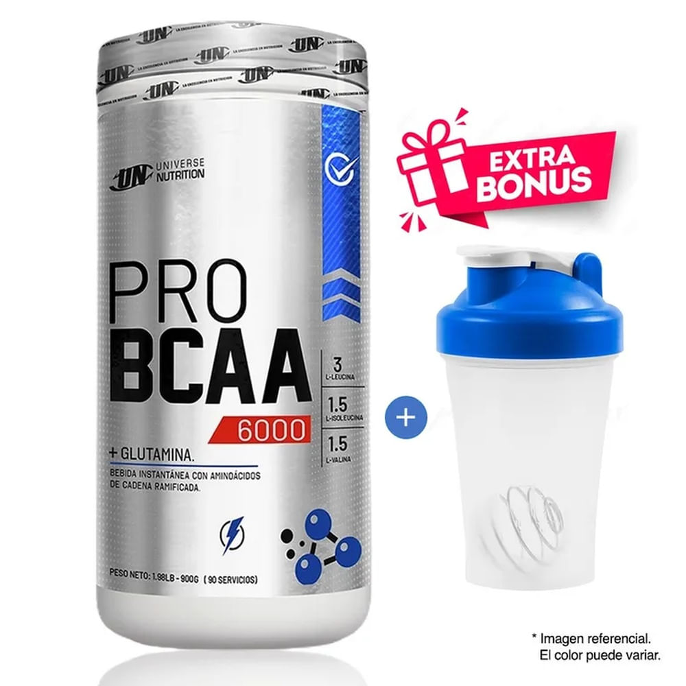 BCAA´S 1 KG UN AMINOÁCIDOS CITRUS PUNCH + SHAKER