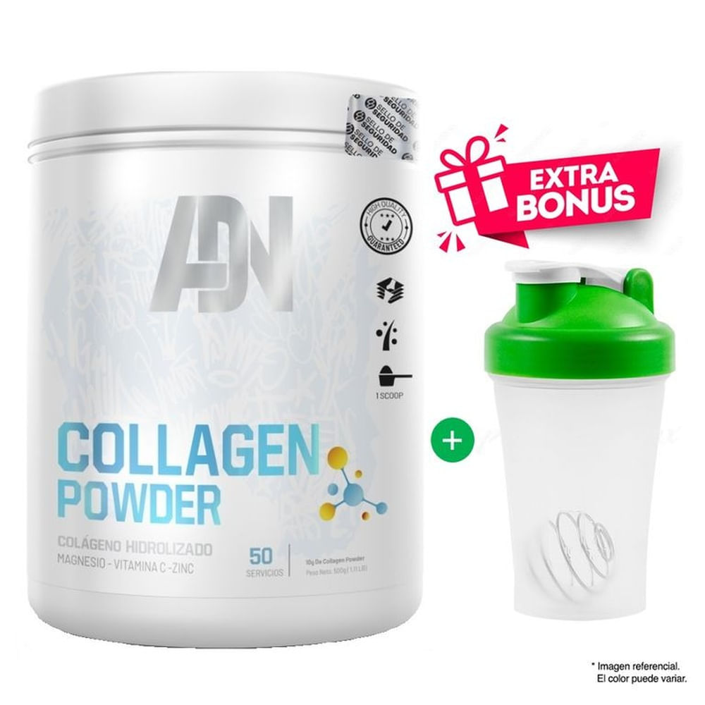 Colágeno COLLAGEN POWDER 500gr Fruit Punch Adn Nutrition