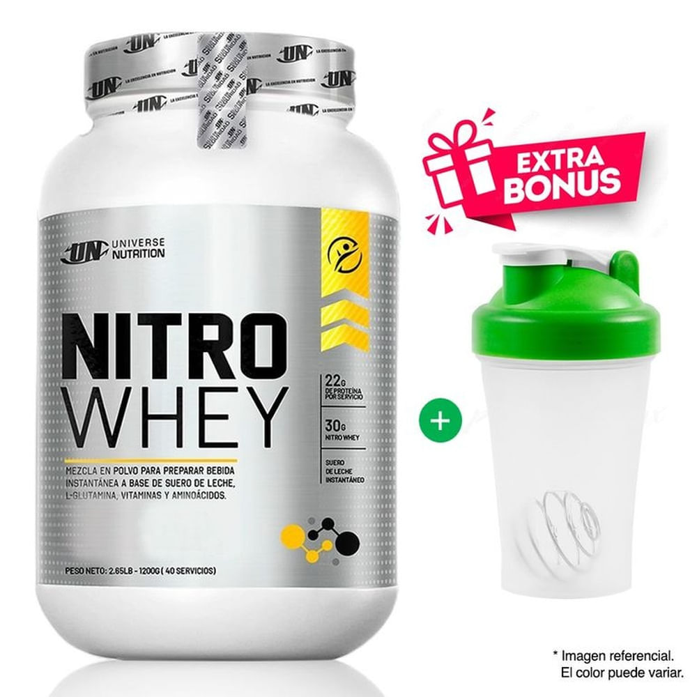 NITRO WHEY 1.1 KG SUERO DE LECHE VAINILLA
