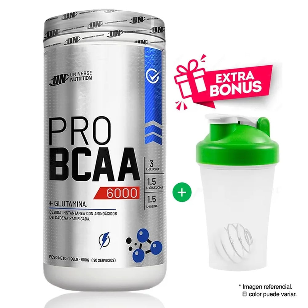PRO BCAA 1 KG AMINOÁCIDOS UN NARANJA + SHAKER
