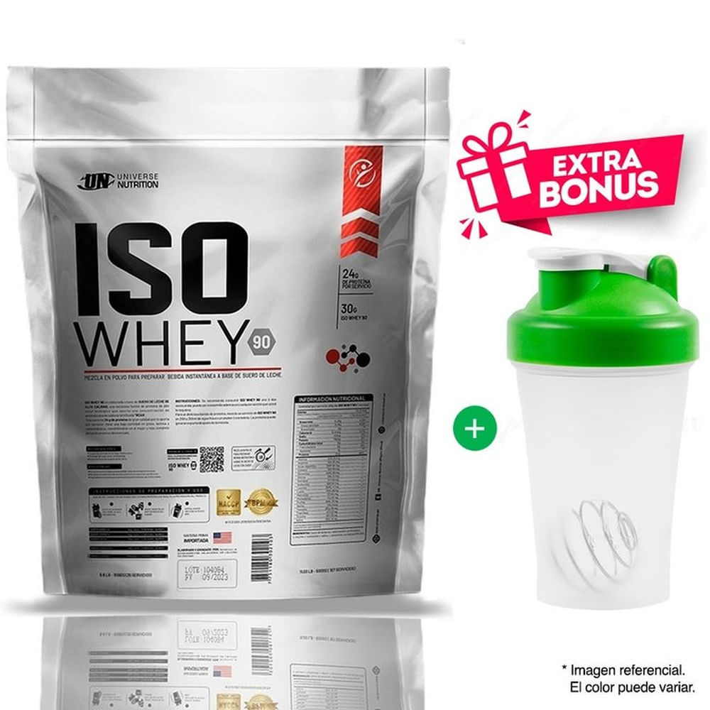 ISO WHEY 90 VAINILLA - 5kg Proteína - 167 servicios