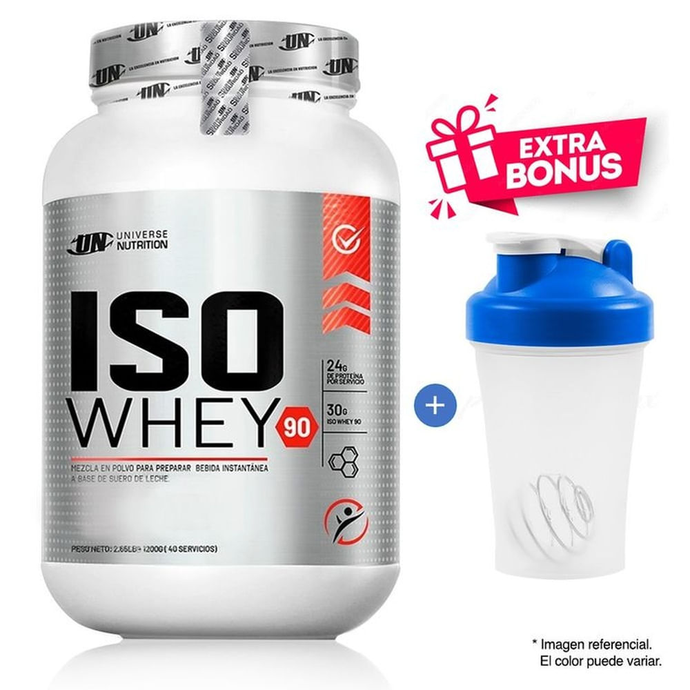 ISO WHEY 90 CHOCOLATE - 1.1 kg Proteína - 37 servicios