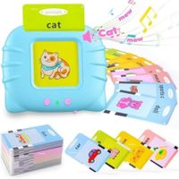LECTOR DE TARJETAS EDUCATIVAS ESPAÑOL INGLÉS CELESTE
