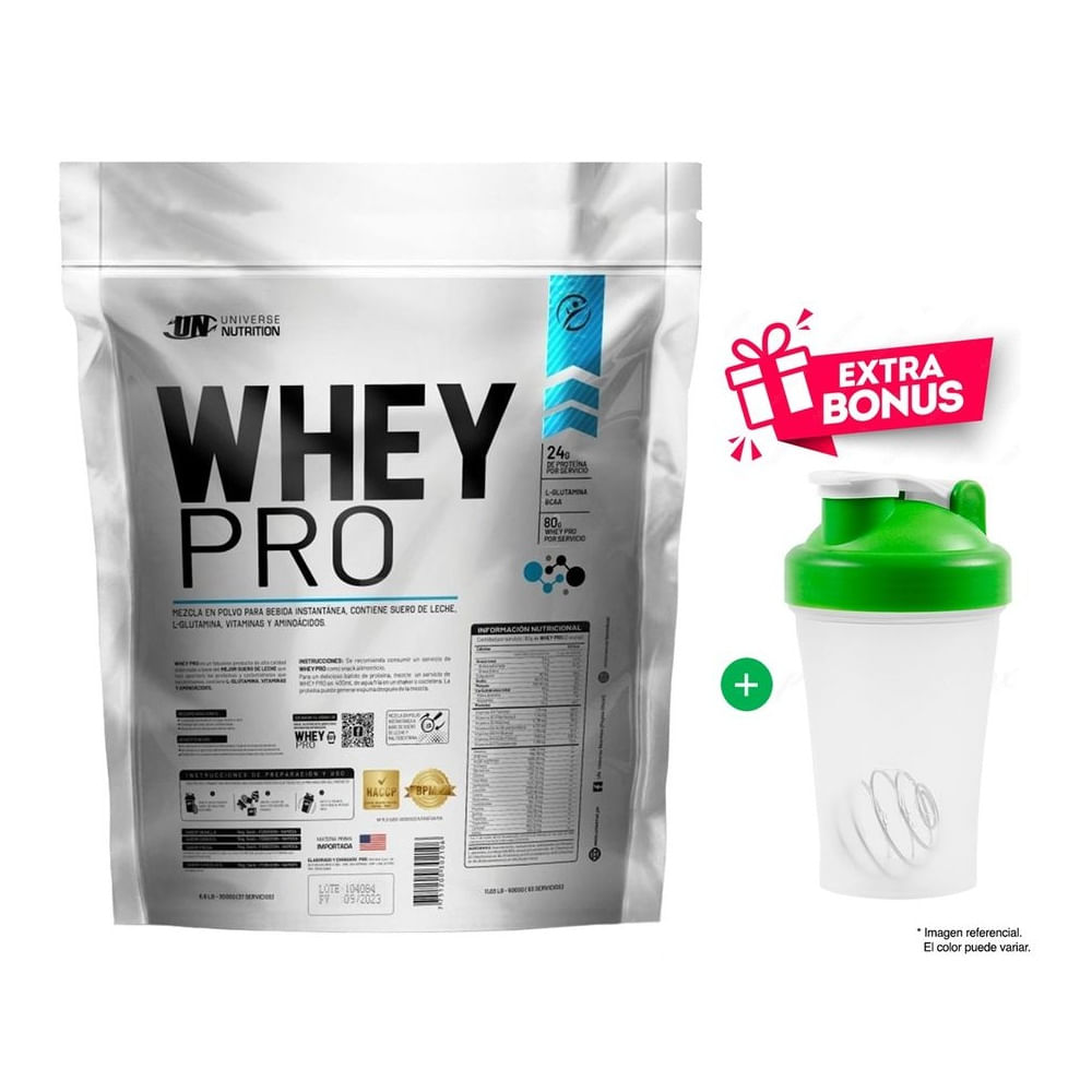 Whey Pro 5 kilos UN Vainilla + Obsequio