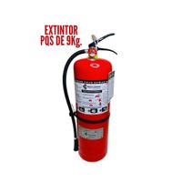 Extintor PQS- 9 kilos