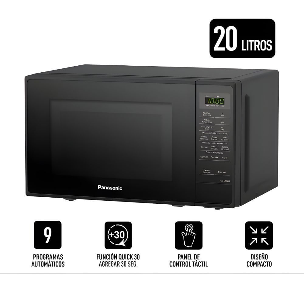 Horno Microondas Panasonic 20L SB25JBRPK