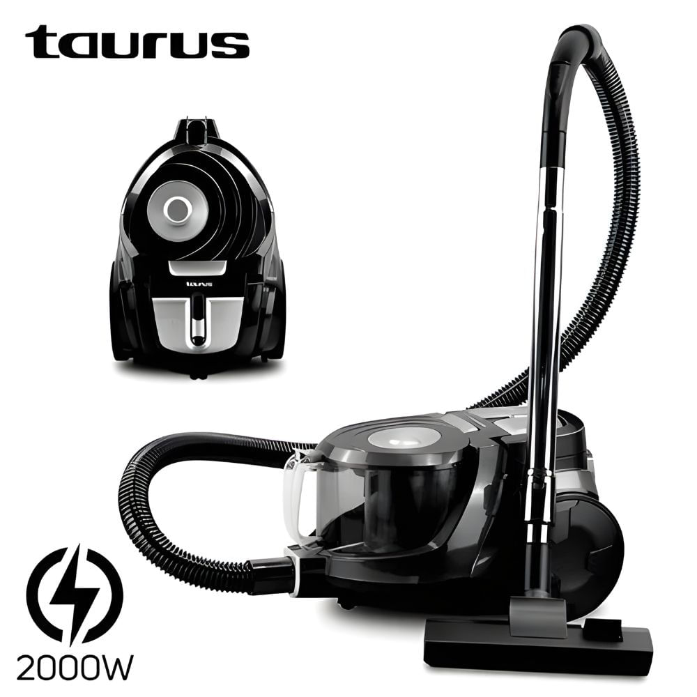 Aspiradora Sin Bolsa Taurus 2000 W Megane II-negro