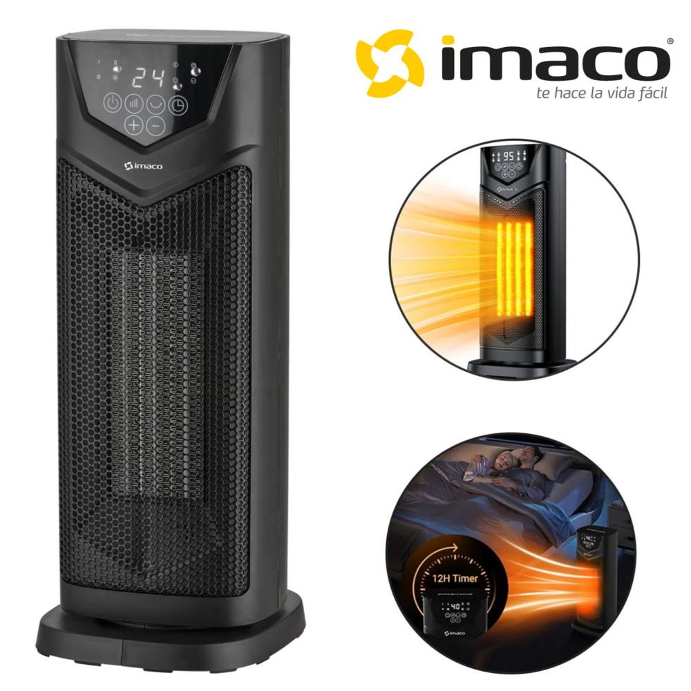Termoventilador Imaco ITC2000 con Control Timer Área 30 m2.