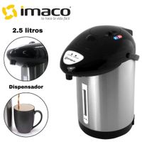 Termo dispensador Imaco TP2575SS 2.5 litros Cuerpo de Acero Inoxidable