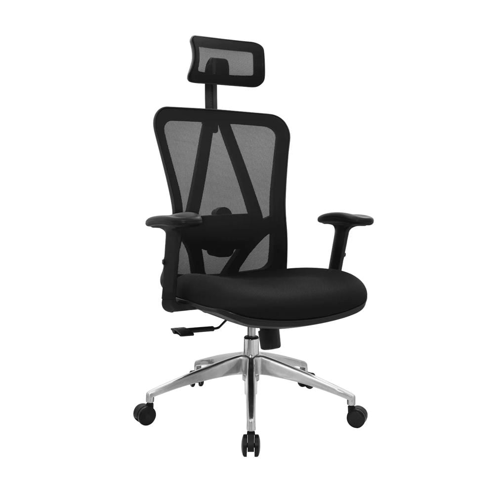 Silla Ergonómica Levi I Presidente Negro PN Ofideas