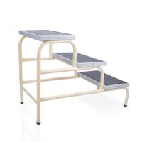 Escalera Escalinata de 3 Peldaños Metal Pintado