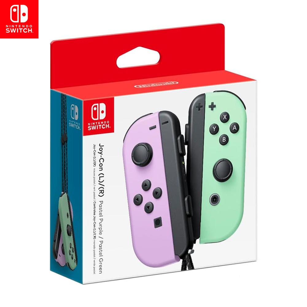 JOY CON NINTENDO SWITCH PASTEL PURPLE Y PASTEL GREEN