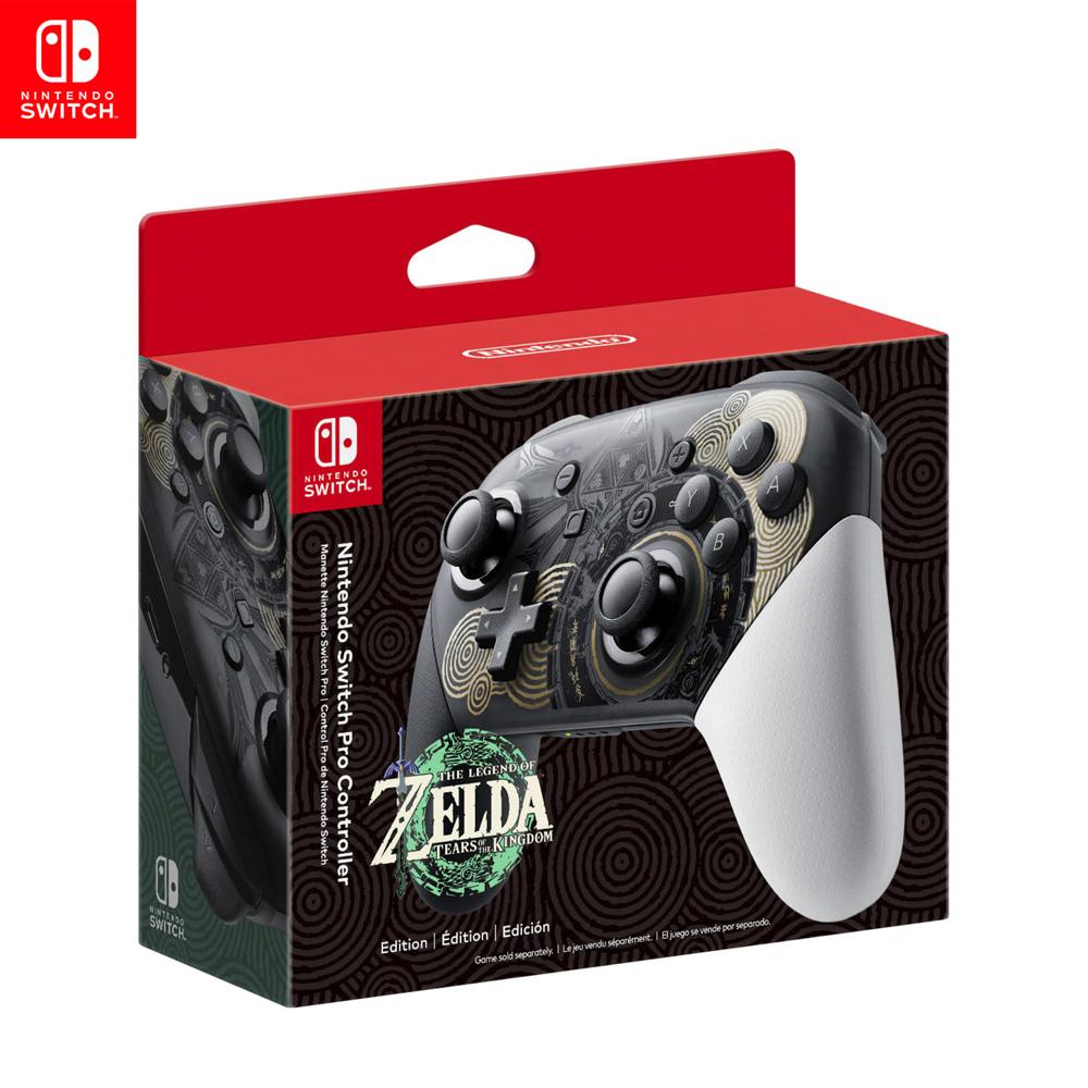 PRO CONTROL NINTENDO SWITCH THE LEGEND OF ZELDA TEARS OF THE KINGDOM EDITION