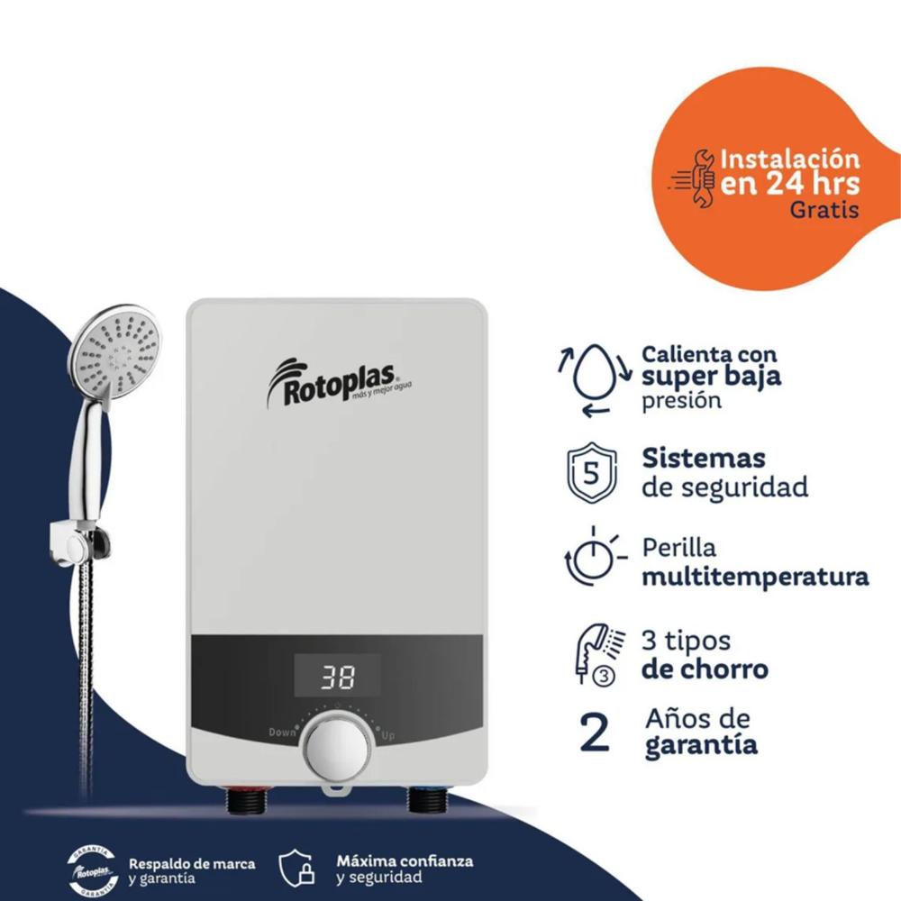 Rapiducha Rotoplas Avalon Electrica Instantanea