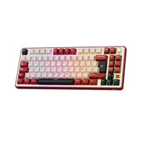 Teclado Royal Kludge RK X87 Wireless 75% Red Switch Creamy