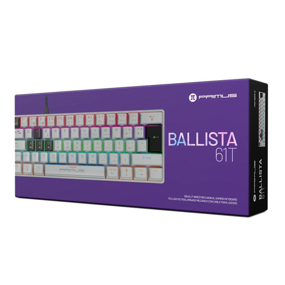 TECLADO BALLISTA 61T PKS-S060G-S SPA BLACK