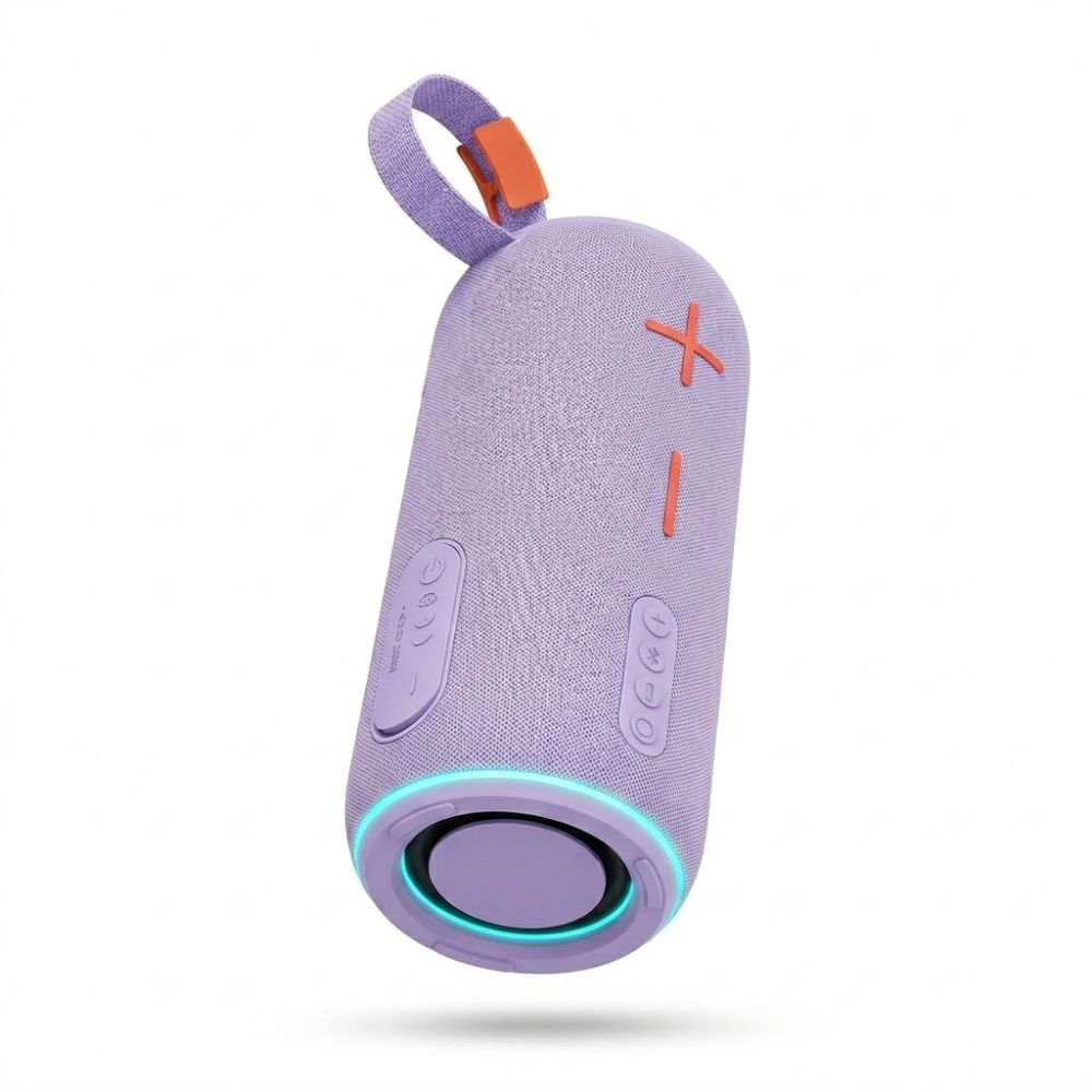 Parlante Portátil Bluetooth Kimiso KMS-300 Con Luces LED