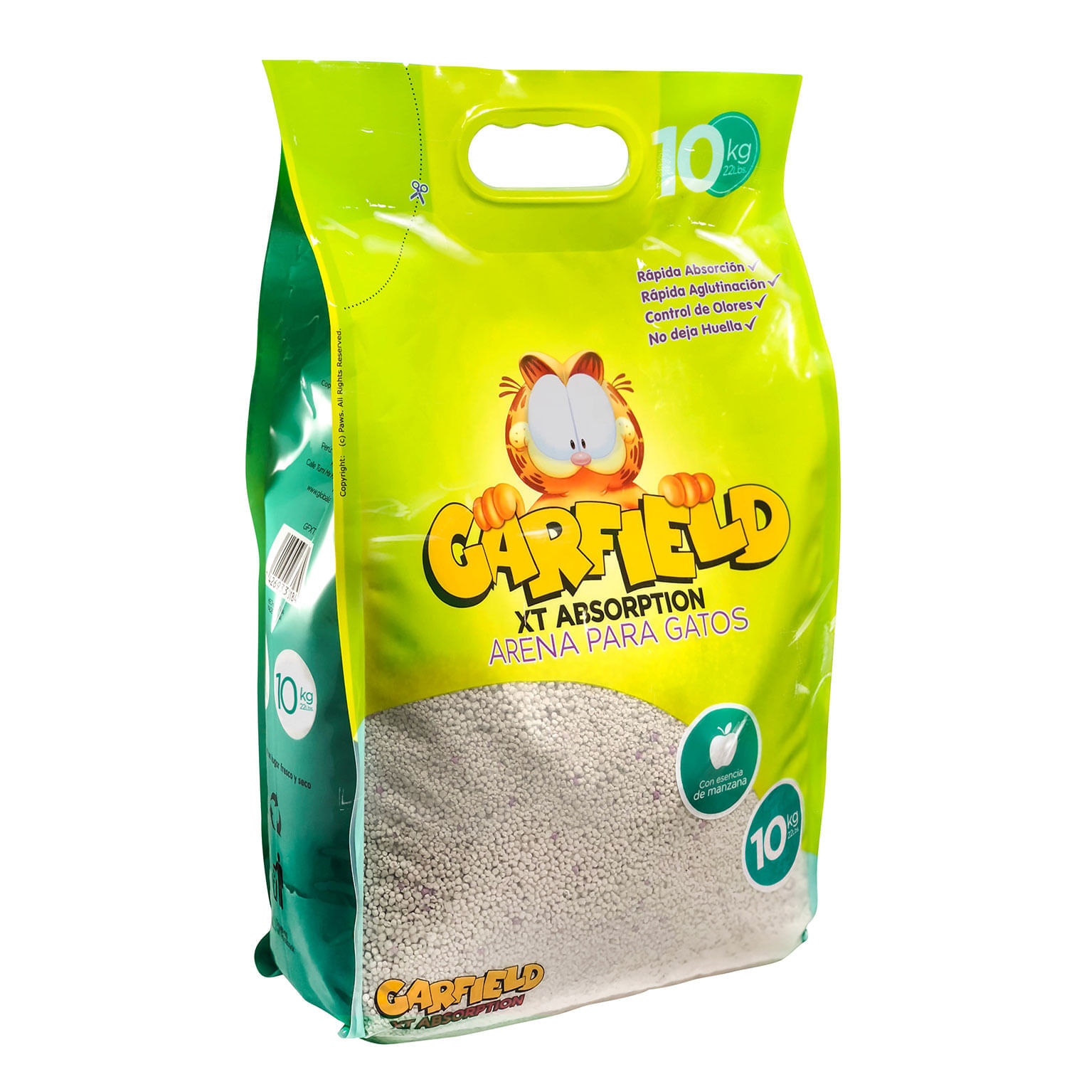 Arena Garfield Para Gatos Xt Absorption 10Kg