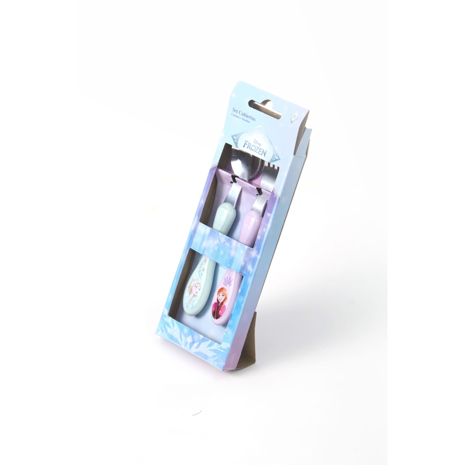 Set De Cubiertos Disney Frozen Rosado