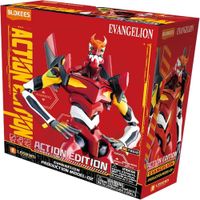 Evangelion EVA 02 Action Edition Blokees Model Kit