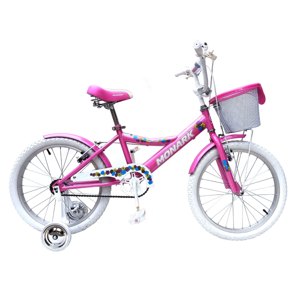 Bicicleta Monark Niña Daisy Spring Aro 20 Rosado