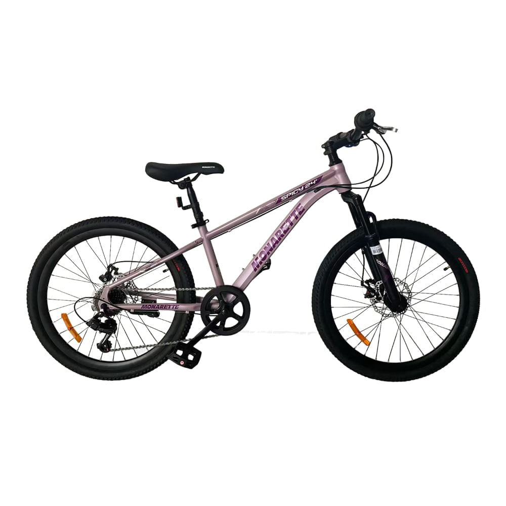 Bicicleta Niña Monarette Spicy Aro 24 Lila
