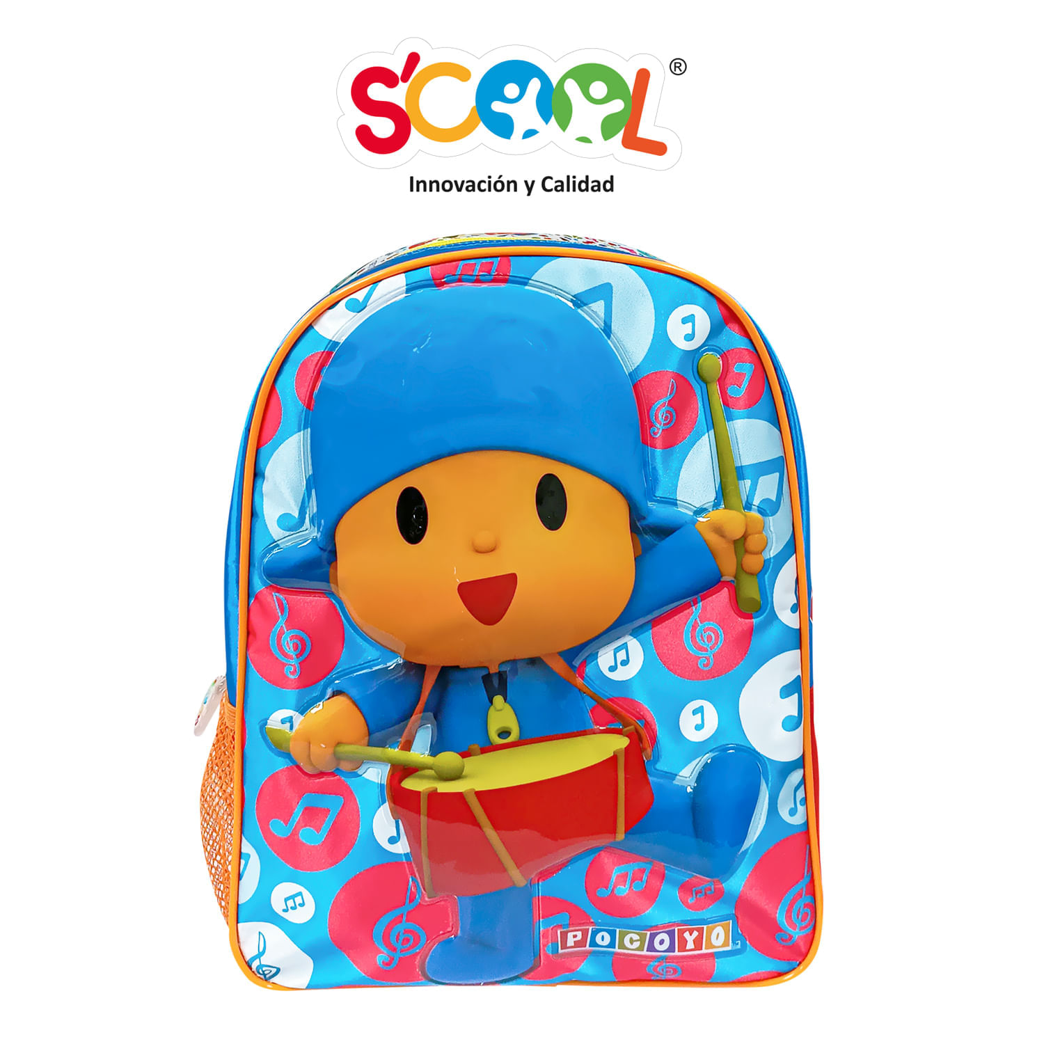 Mochila Scool Kids Ranger Pvc Pocoyo