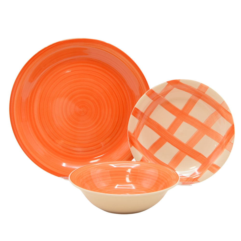 Set VIVA HOME Vajilla 18pzas Diseño 2