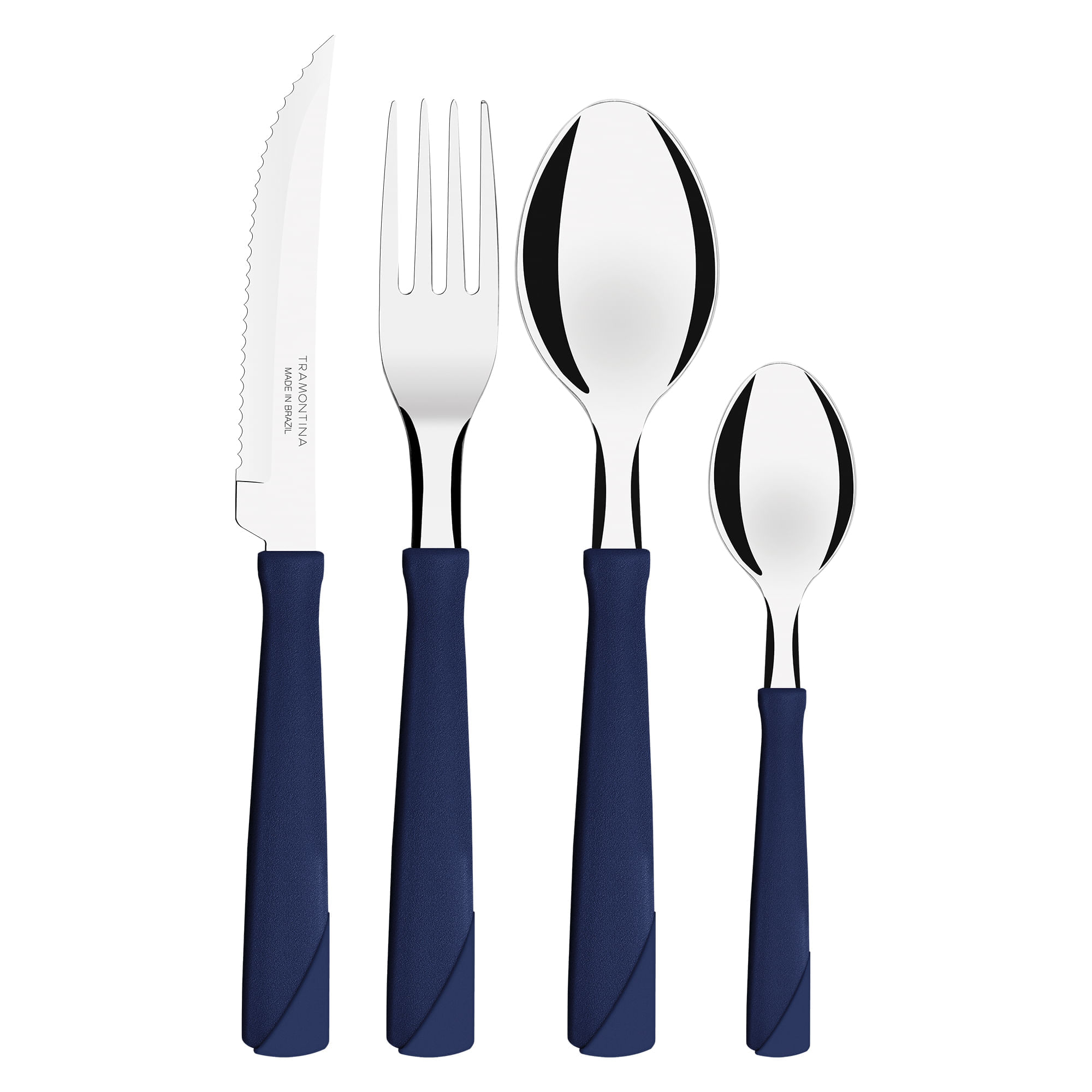 Juego de Cubiertos TRAMONTINA 24pza New Kolor A