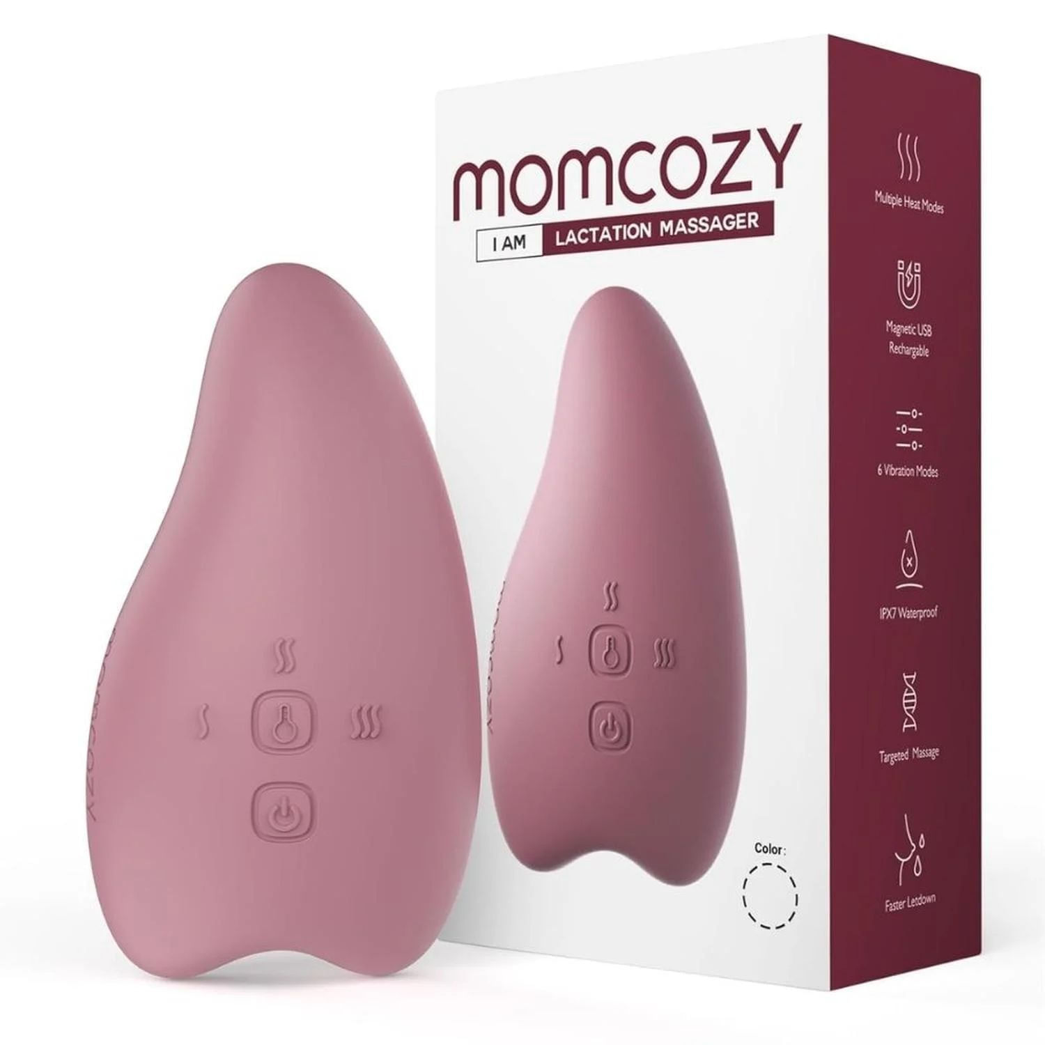 Masajeador De Lactancia Con Vibración Y Calentamiento - Momcozy