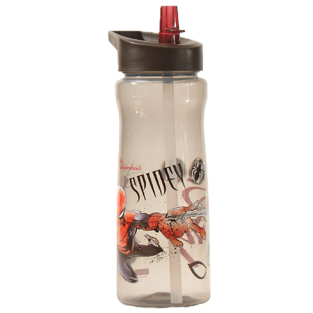 Botella DISNEY Curva 600ml Spiderman