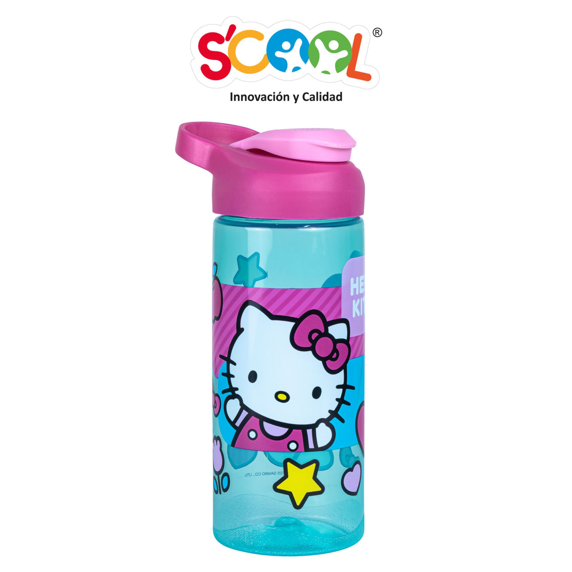 Botella KOMBAT Pp Sc 450ml Hello Kitty