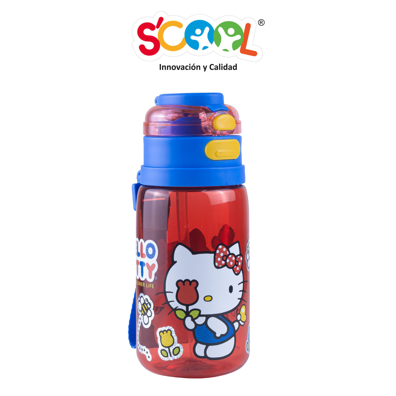 Tomatodo Scool Hello Kitty Doble Toma 600Ml