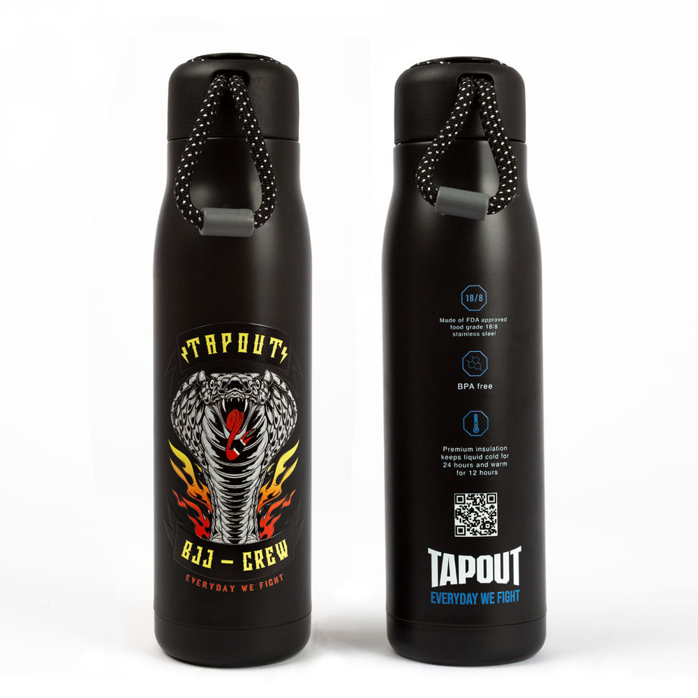 Tomatodo Deportivo Tapout Bjj Negro