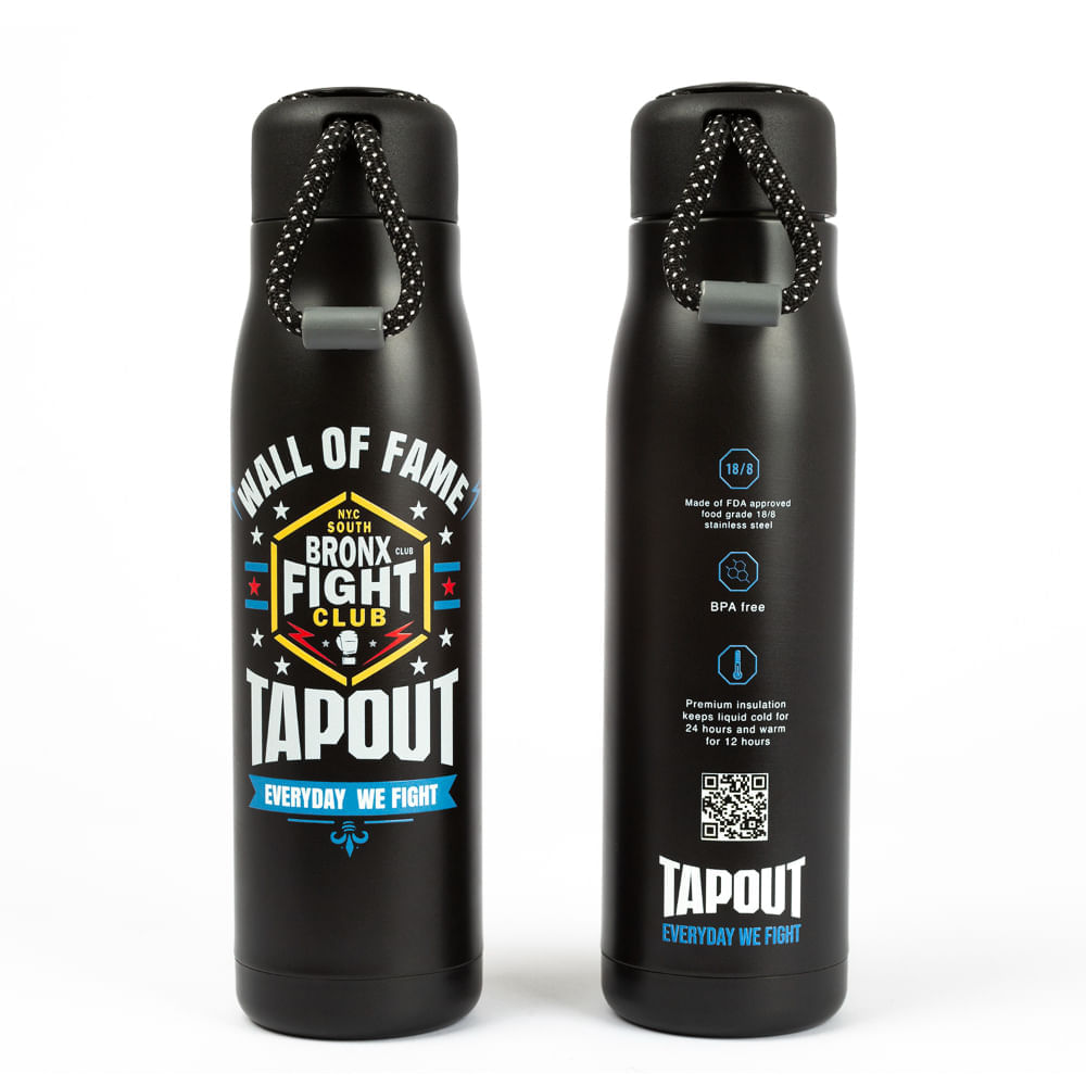 Tomatodo Deportivo Tapout Strike Negro