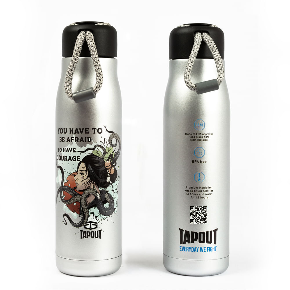 Tomatodo Deportivo Tapout Windy Plateado