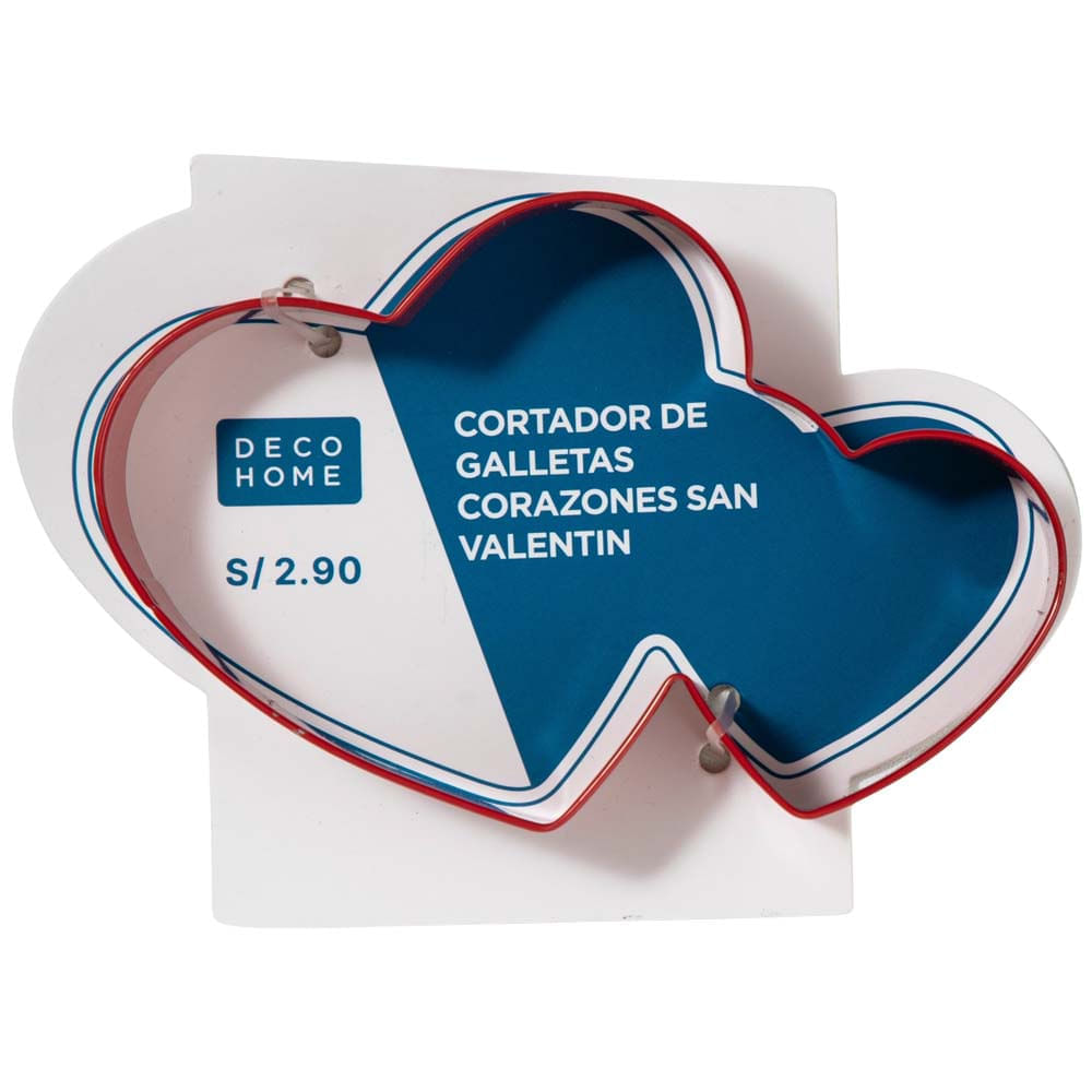 Cortador De Galletas DECO HOME Corazo Sv