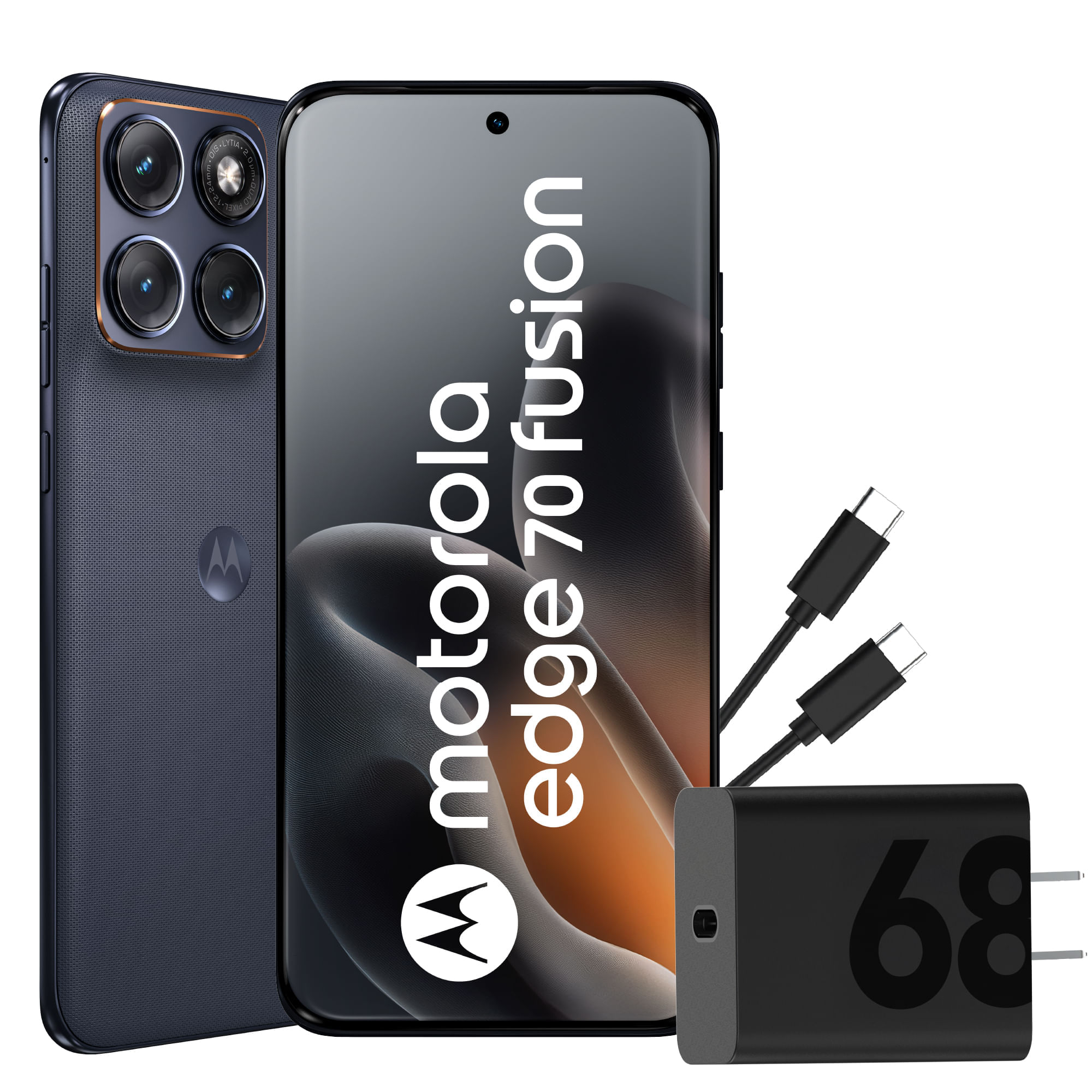 Smartphone MOTOROLA Edge 70 Fusion 6.8"" 8GB 256GB 50MP+13MP Azul