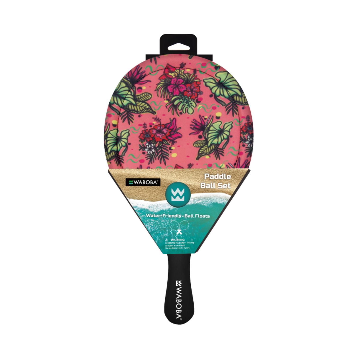 Set De Paletas Playa Waboba Modelo Floral