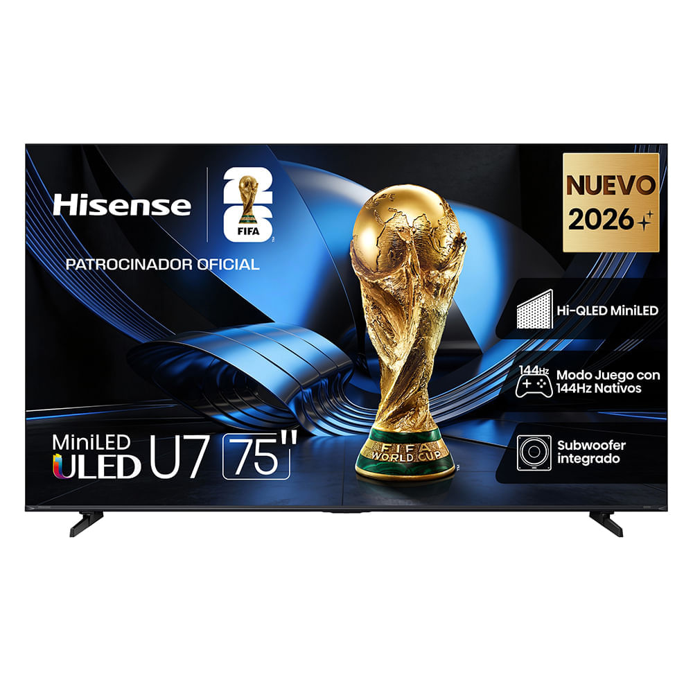 Televisor HISENSE Mini LED 75"" UHD 4K Smart TV 75U7ESG