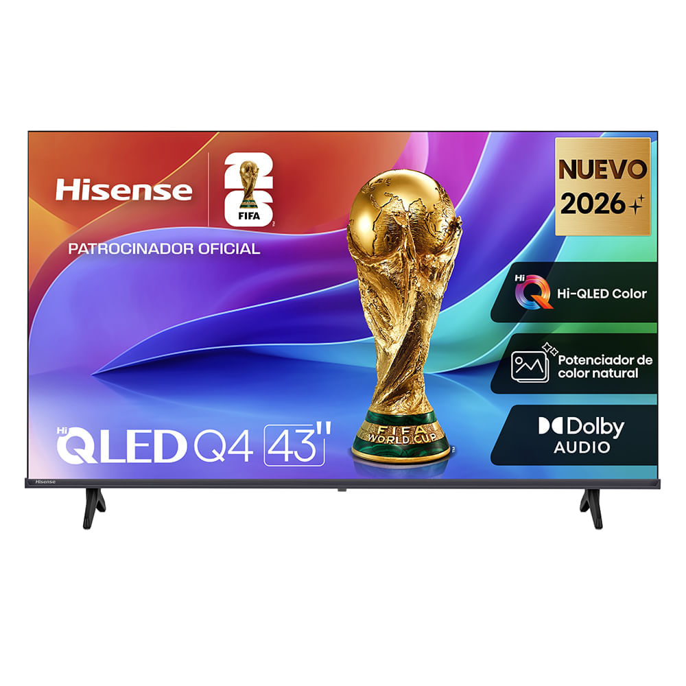 Televisor HISENSE QLED 43"" Full HD Smart TV 43Q4SV