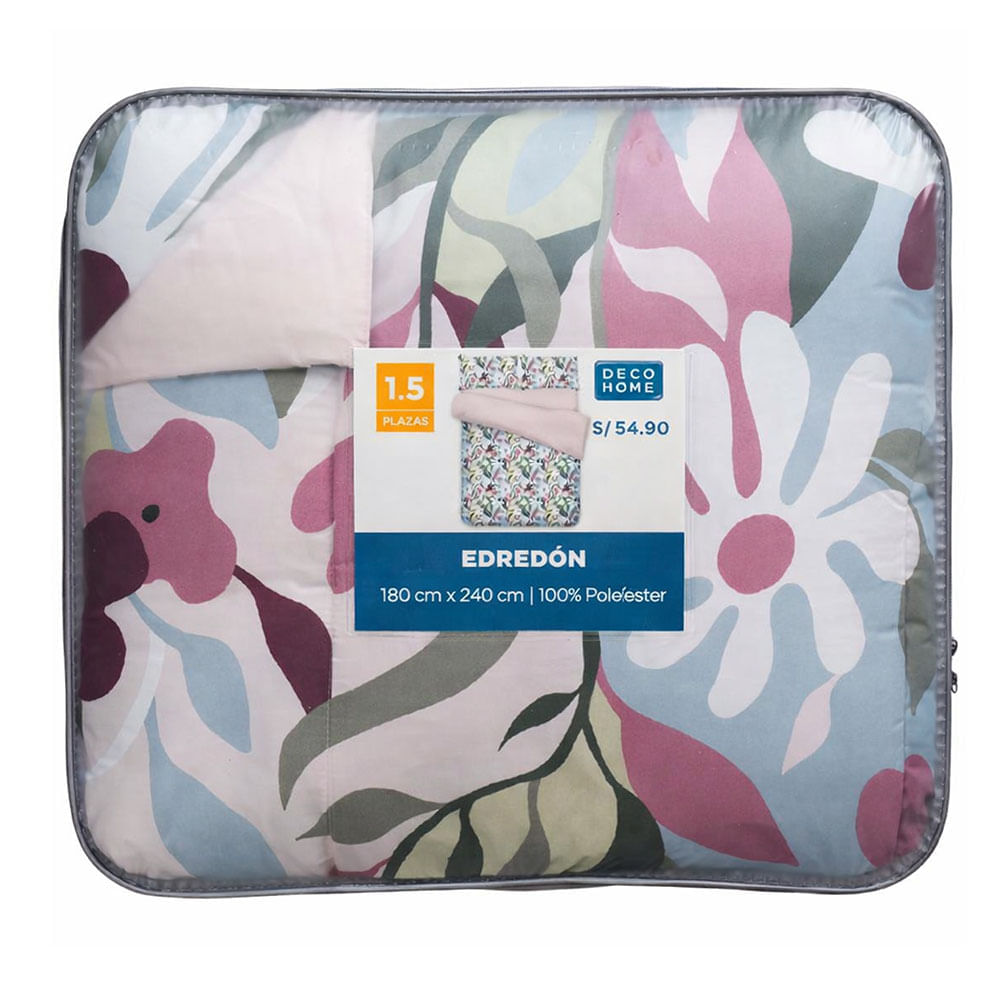 Edredón DECO HOME Ave de Ensueño 1.5 Plazas